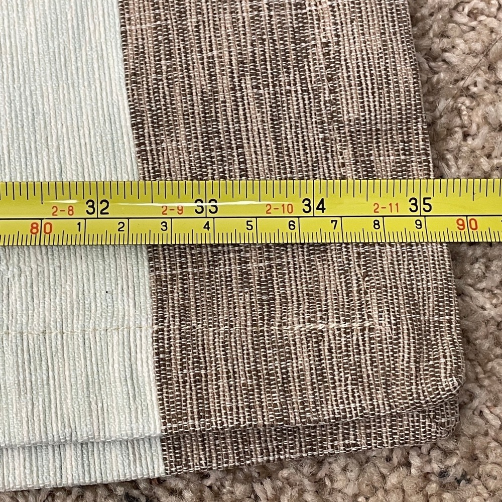 Table Runner Striped Color Block  Home 12"x70" Dining Table Pastel Spring Cotton - Picture 7 of 8